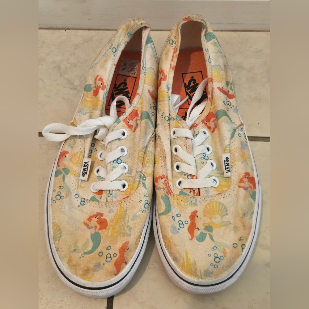 Vans x Disney The Little Mermaid Shoes Women 7.5US